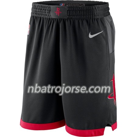 Houston Rockets Män Shorts Svart 2018-19 Nike Swingman